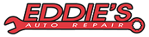 Eddies Auto Name with Wrench Logo

