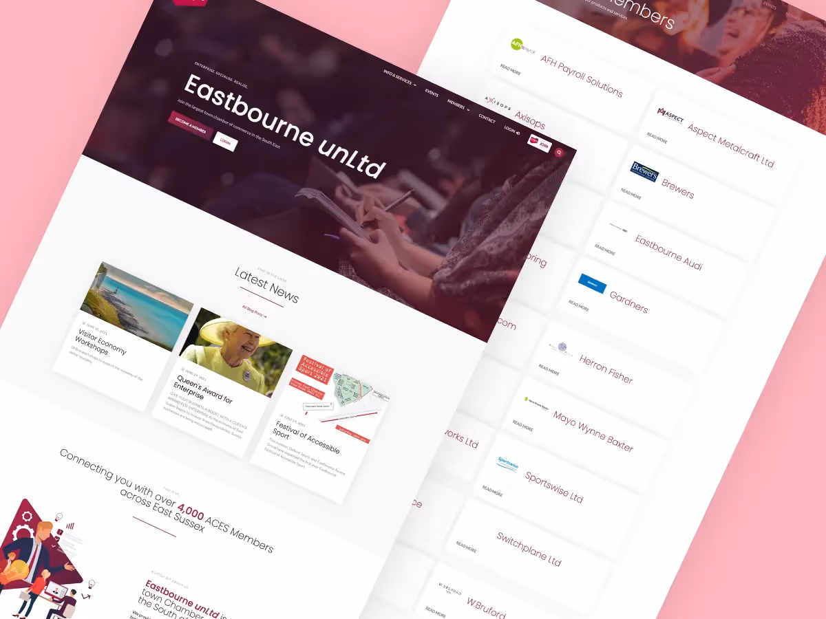 website portfolio graphic
