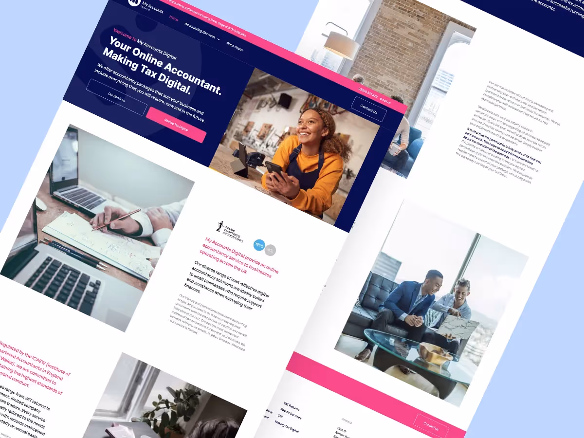 website portfolio graphic