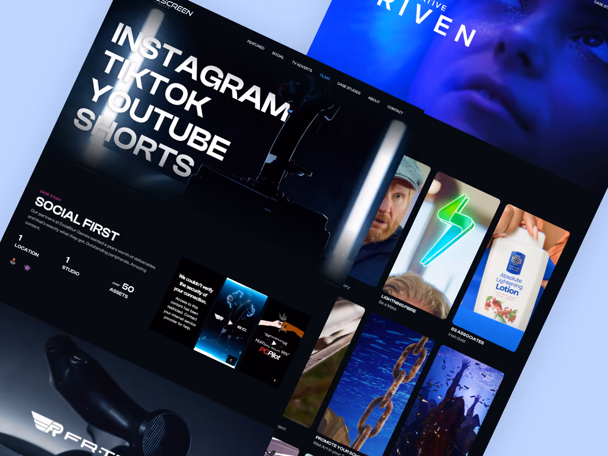 website portfolio graphic