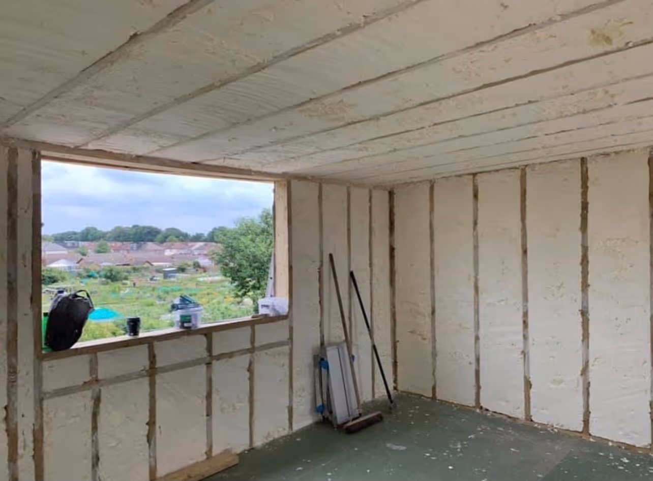 Flat roof insulation