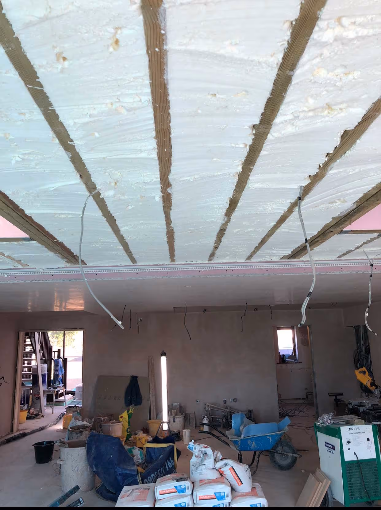 Flat roof insulation