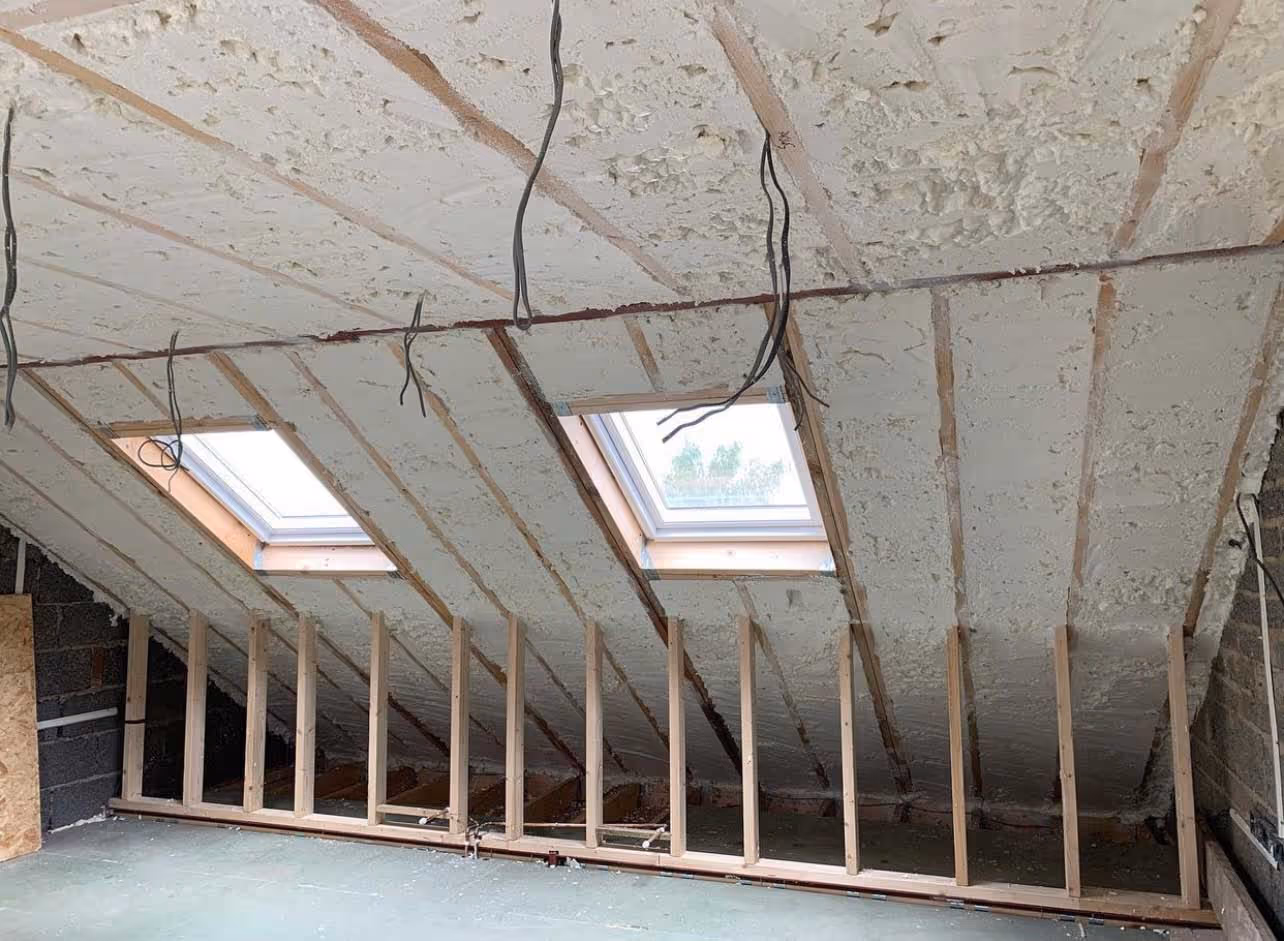 Flat roof insulation