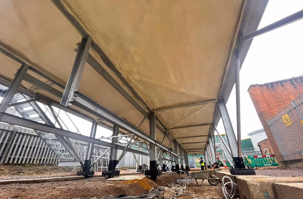 Car Park roof insulation.