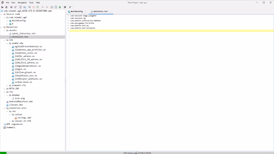 Inspecting the contents of Xiaomi's GPU Driver Updater