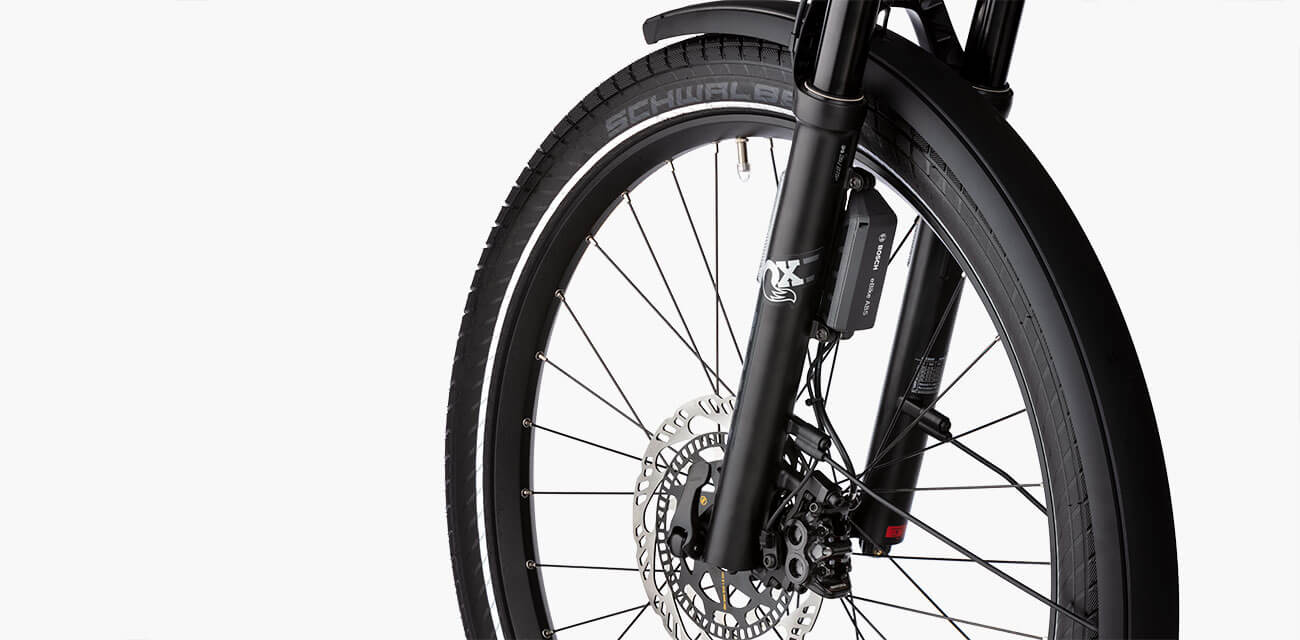 Riese und Müller Charger 5 Mixte mit Range Extender Extra Batterie für super viel Reichweite.