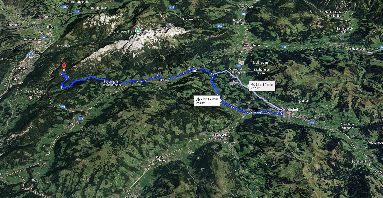 Conny Apes Lieblings-Fahrradtour mit dem E-Bike als Karte.