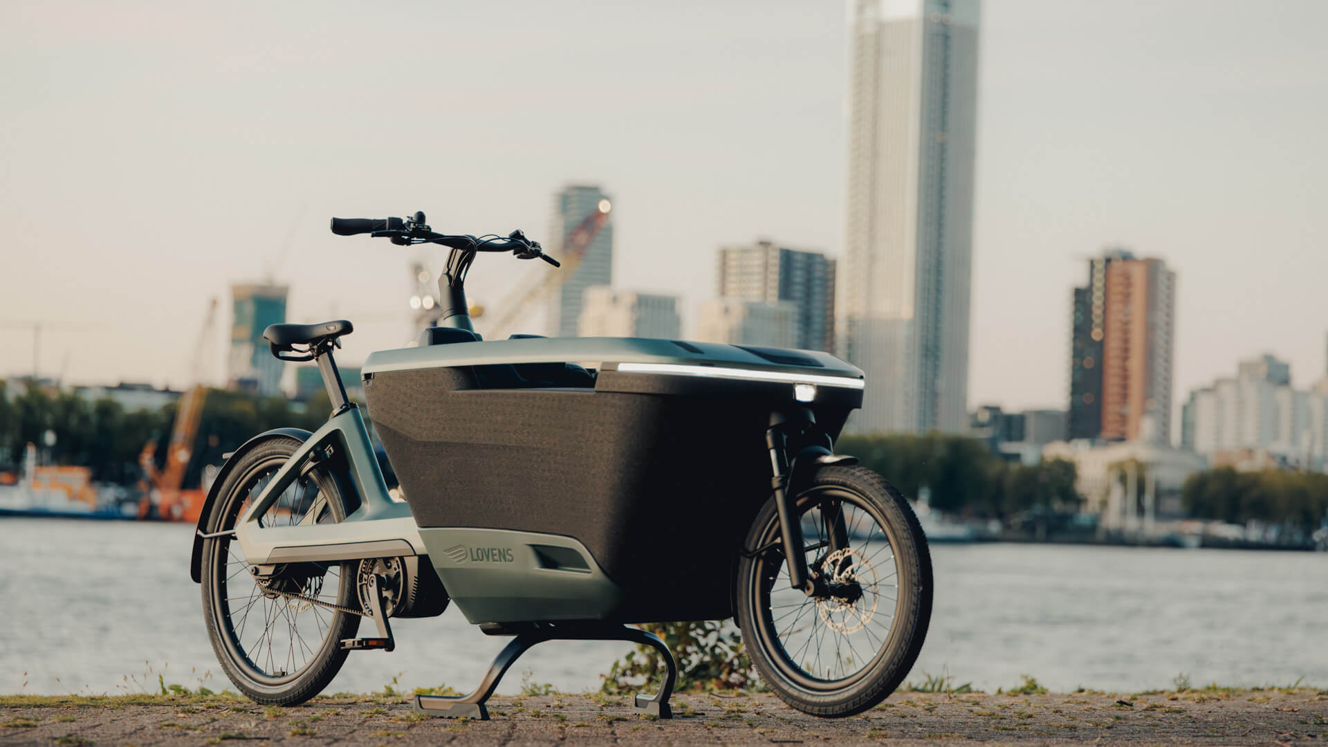 Lastenfahrrad in Frankfurt beim Cargo Bike Frankfurt Spezialist LENZ E-Bikes