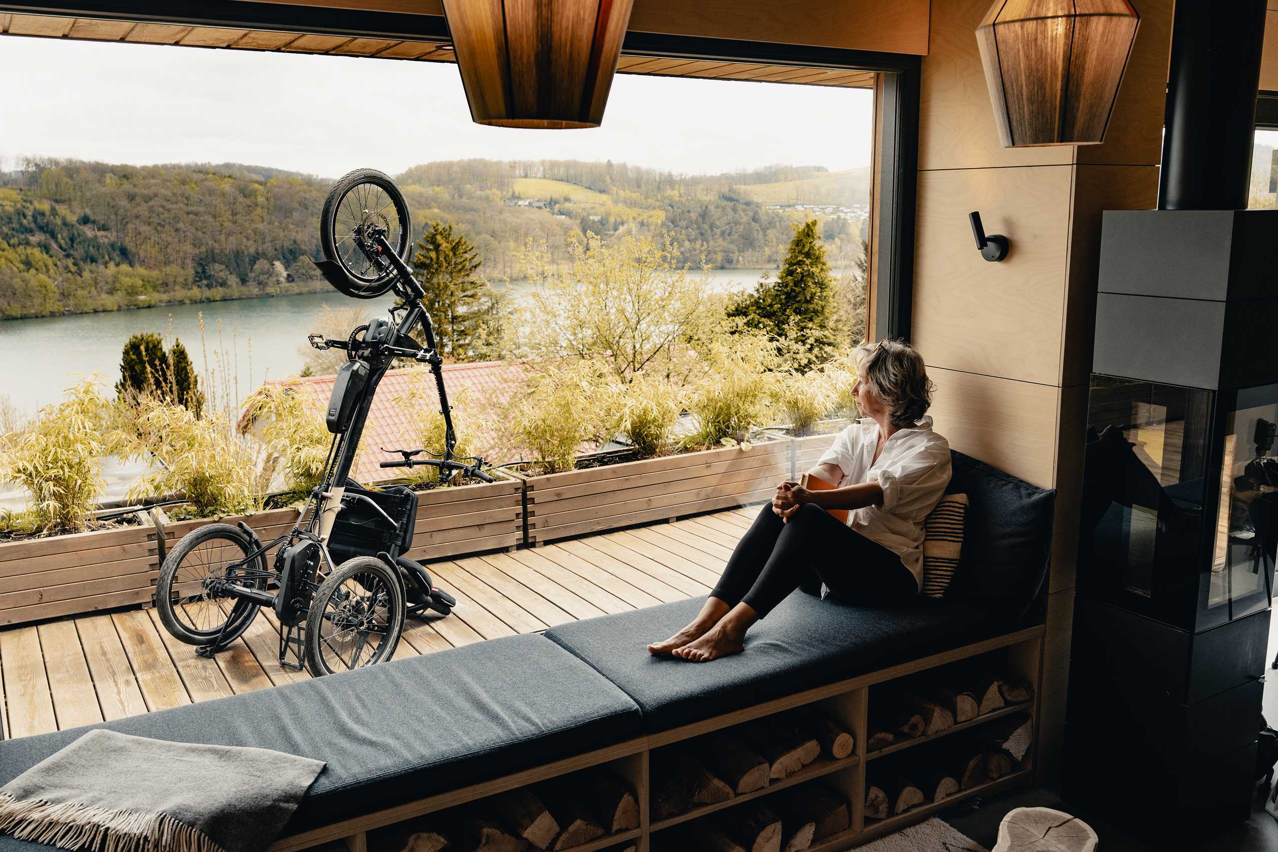 Kettwiesel Dreirad verstellbar für Senioren.