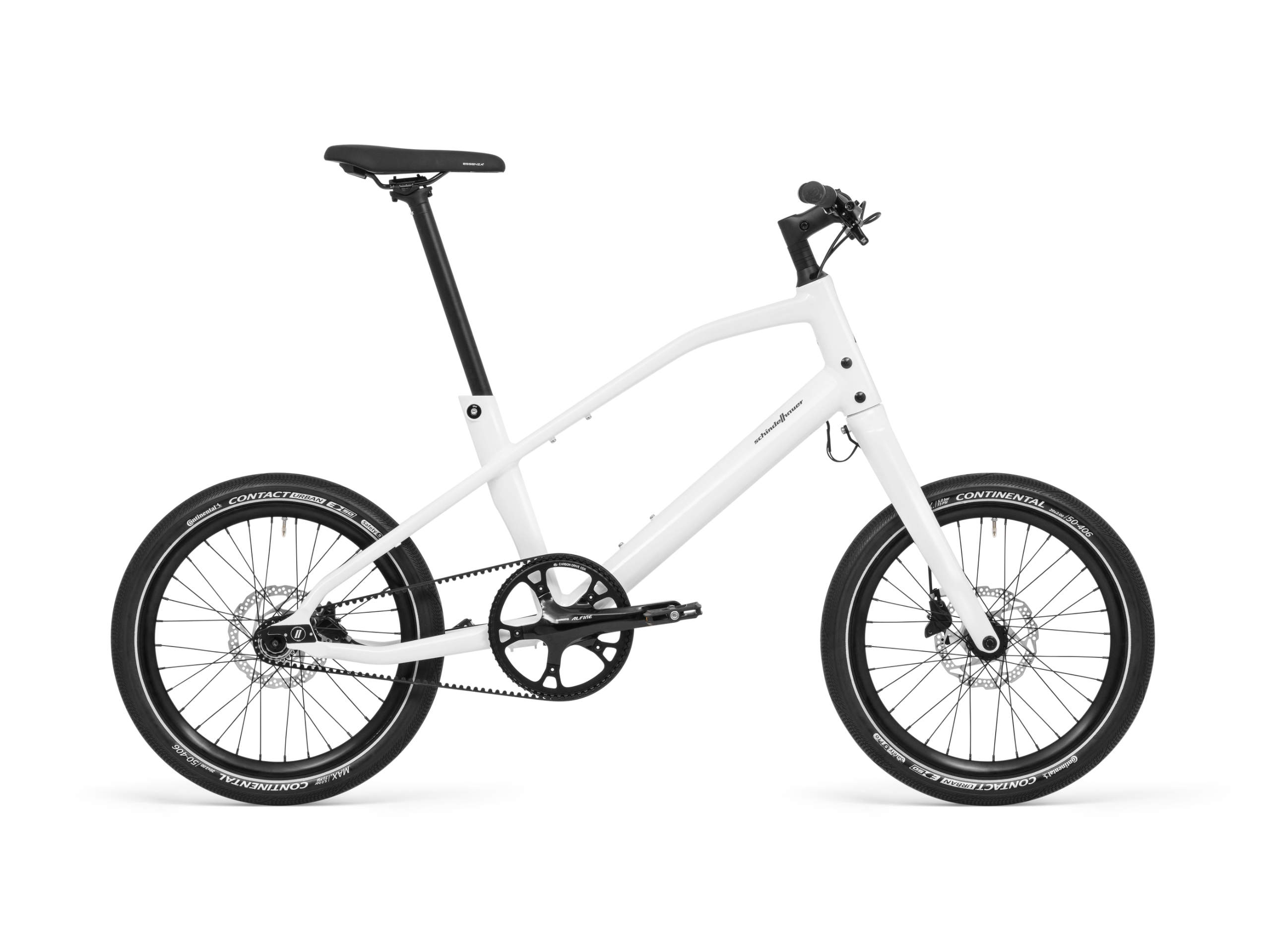 Foto des Schindelhauer Neo Singlespeed in der Farbe Weiß.