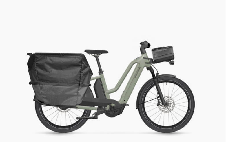 Bild von Riese & Müller Multicharger 4 mit Cargo Plus Kit für Bikepacking Abenteuer bei LENZ E-Bikes, den Lastenrad-Experten im Rhein-Main Gebiet.