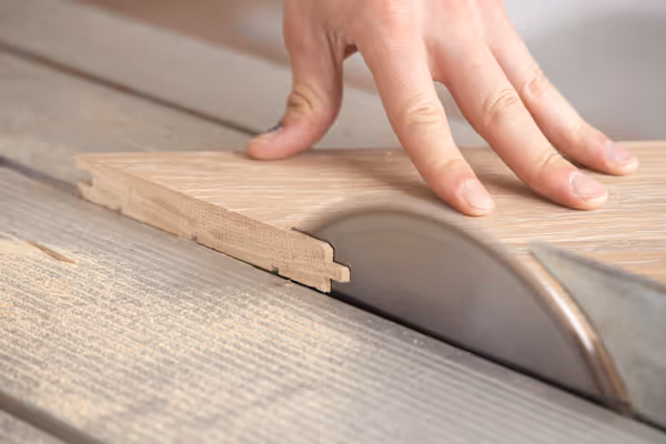 Detailfoto von Zuschnitt