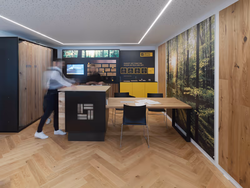 Foto von neuem Schauraum in Dornbirn