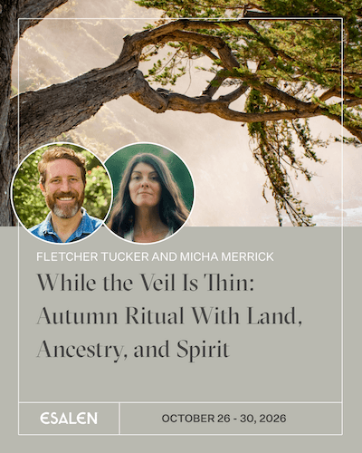 While the Veil Is Thin: Autumn Ritual With Land, Ancestry, and Spirit | Oct 26 - 30, 2026 with Fletcher Tucker & Micha Merrick