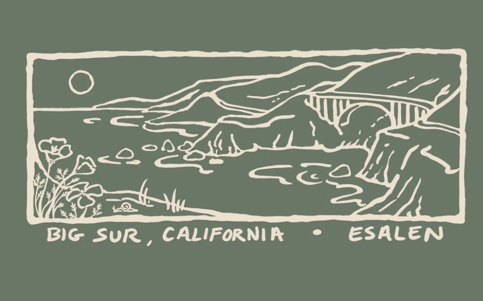 Big Sur Timber Fire Relief Tee Graphic by Phoenix Ridings