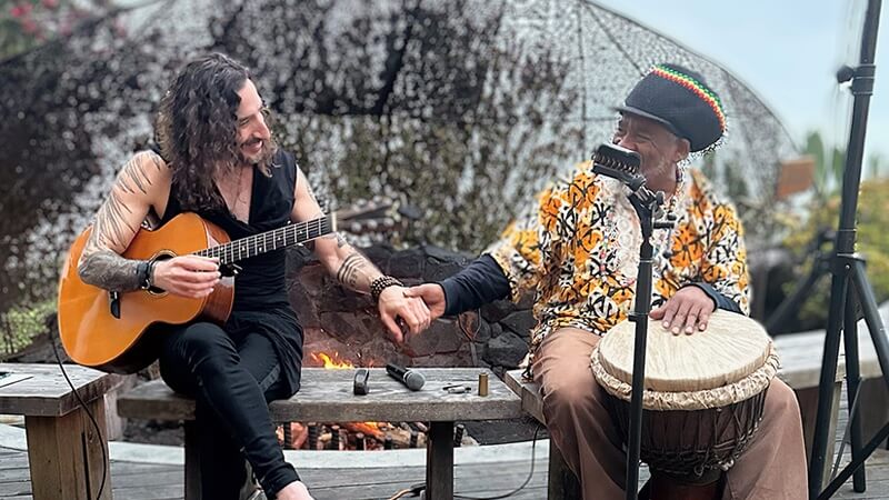 Darnell Lamont Walker leading Rituals Writing Workshop