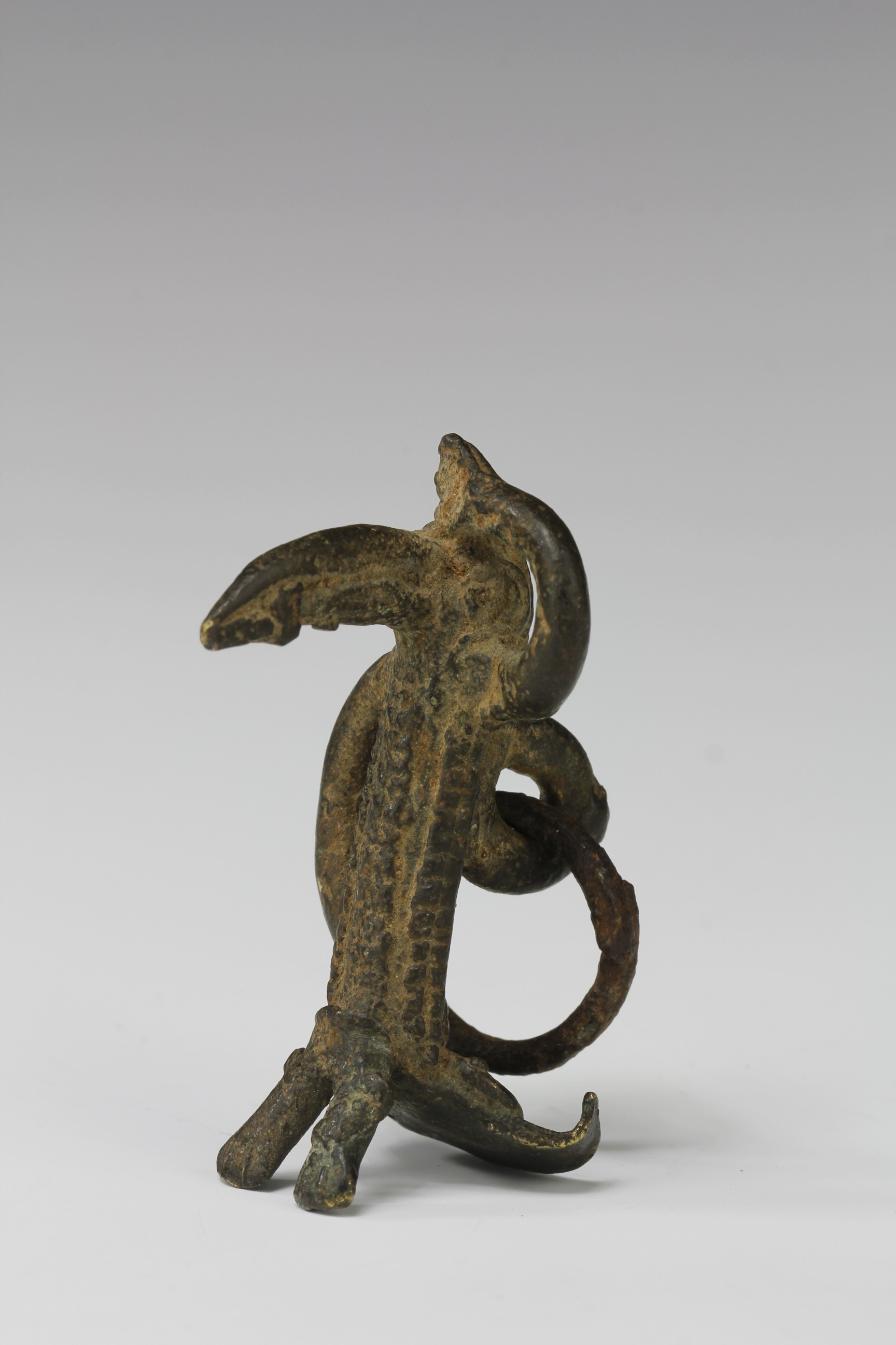 MINIATURE BRONZE PROTECTIVE CHARM.GAN?, BURKINA FASO