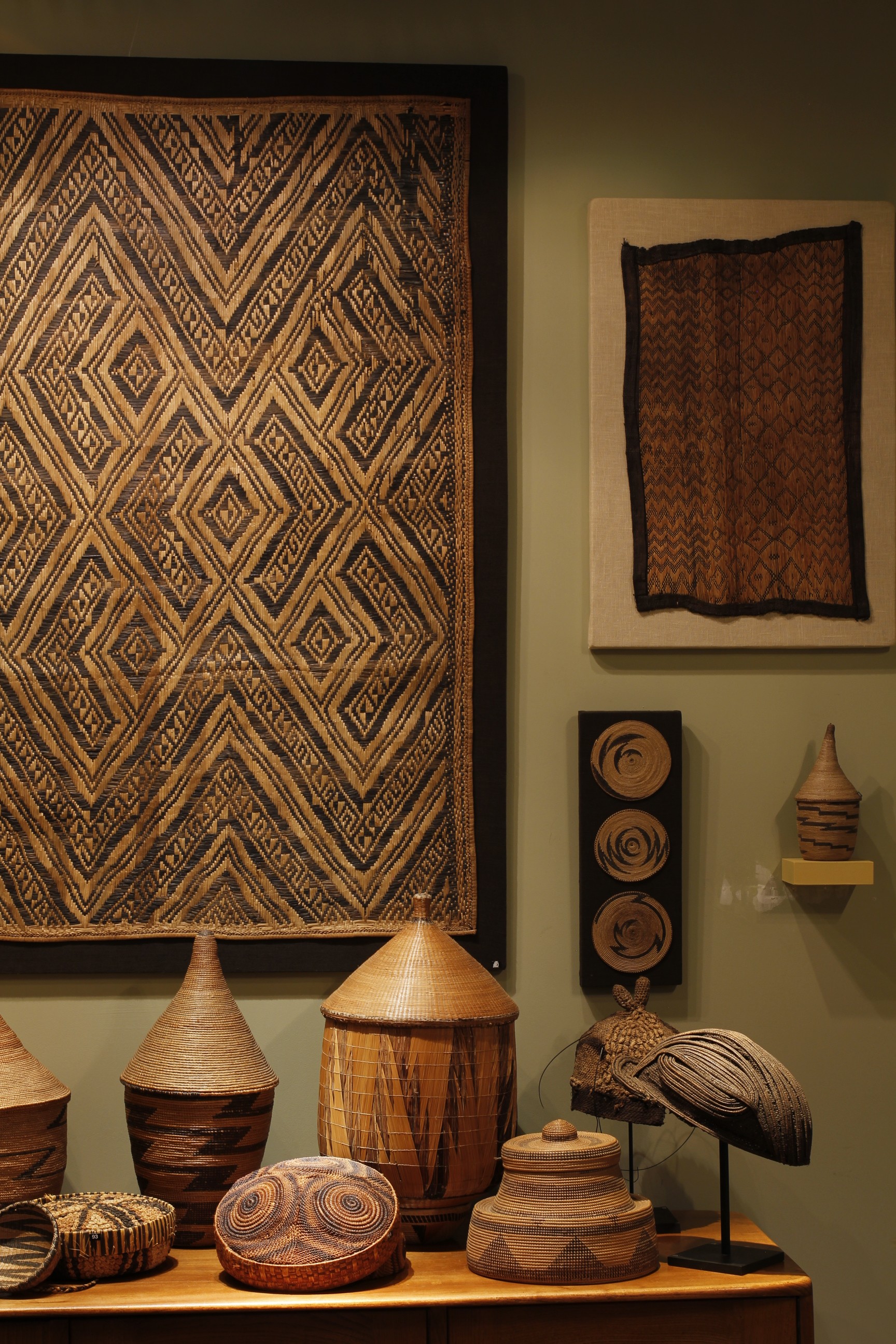 WEAVING ABSTRACTIONS - RAFFIA FIBRE AND BASKETRY