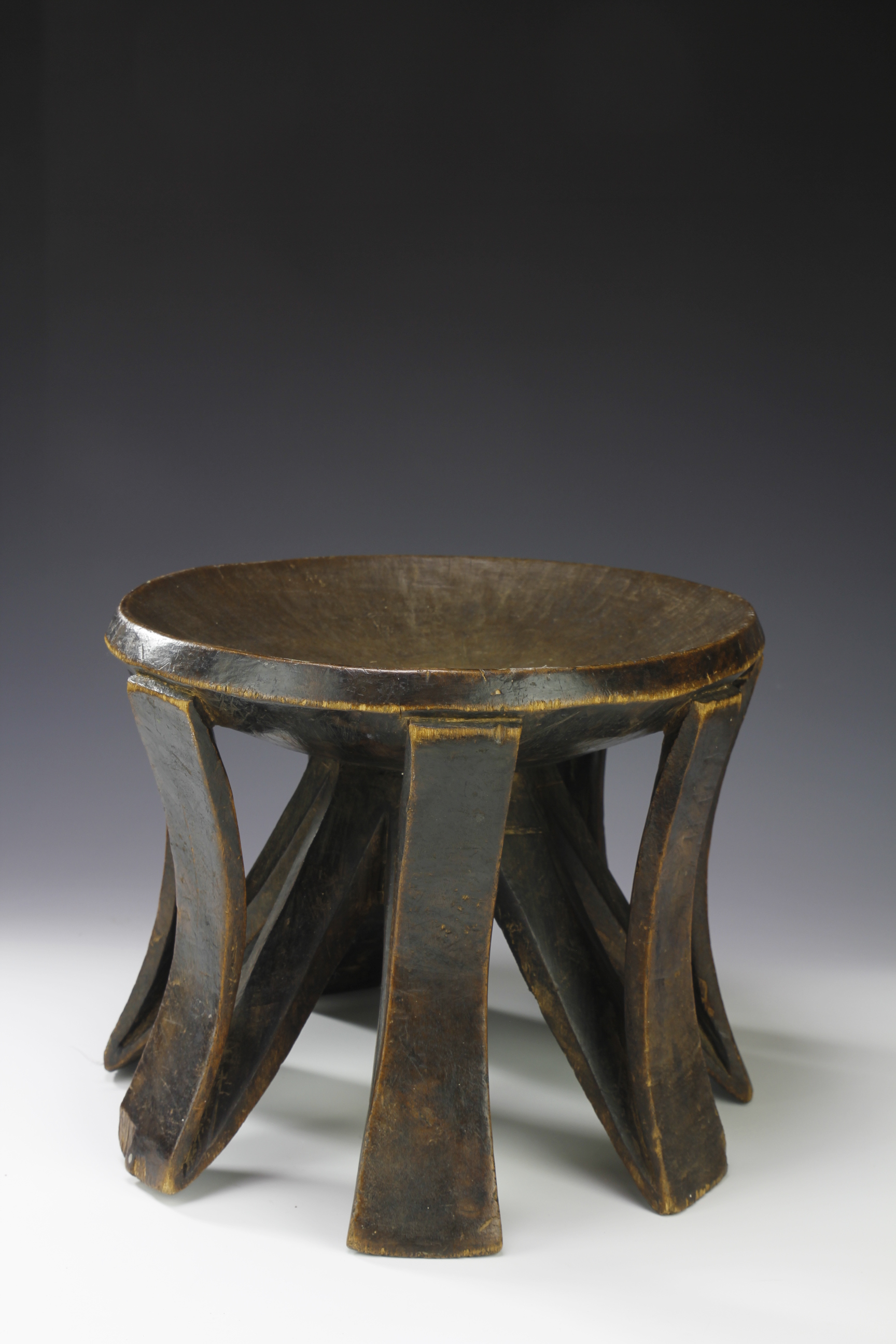 RARE AND BEAUTIFULLY FORMED STOOL. ZAMBIA