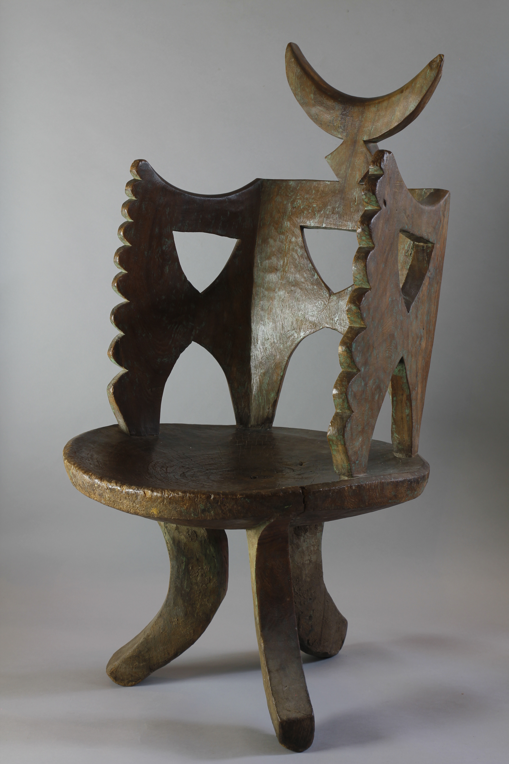 FANTASTIC VERY LARGE ETHIOPIAN THRONE 