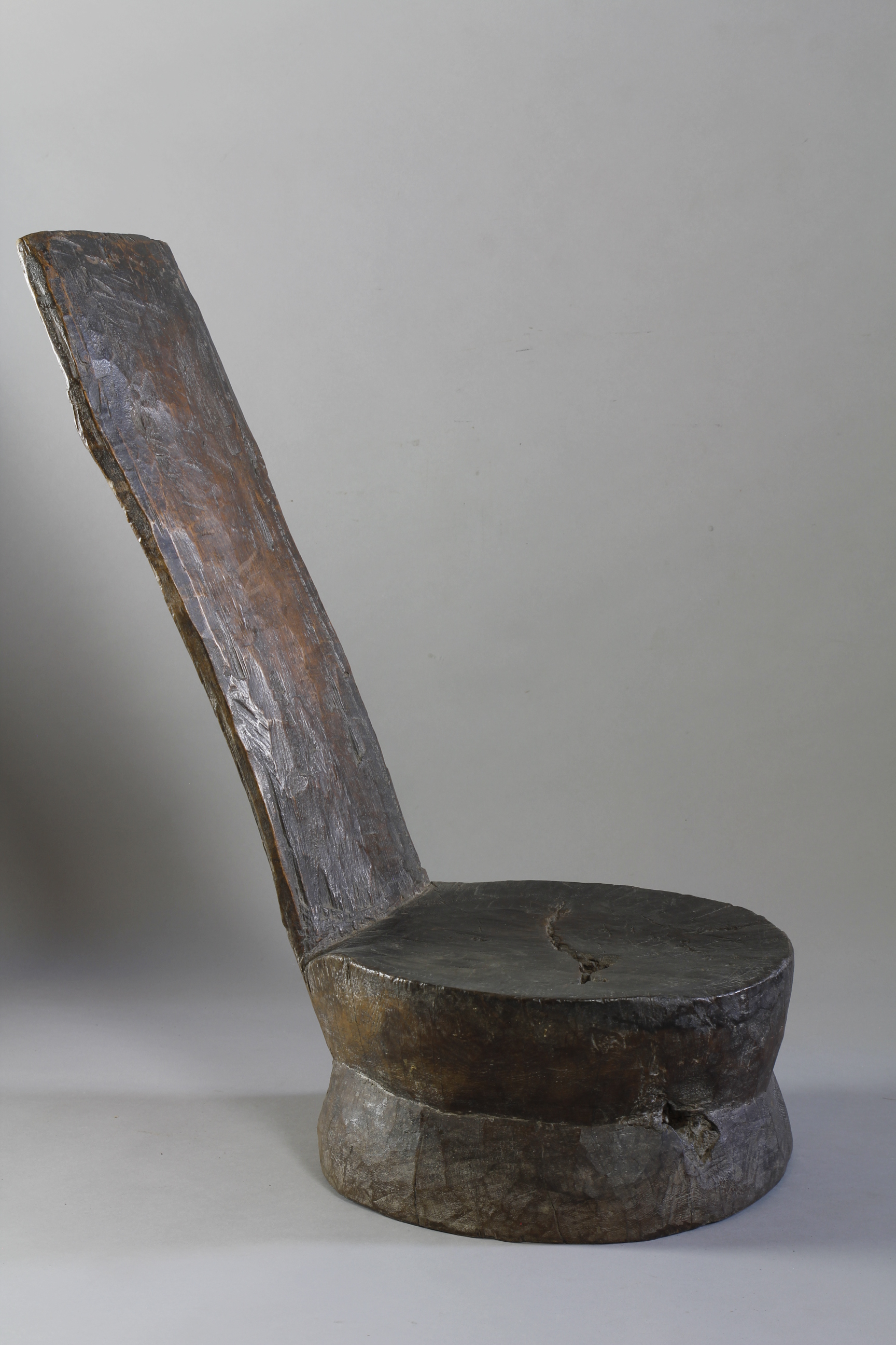 19th Century Gaurage Low Reclining Chair, Ethiopia