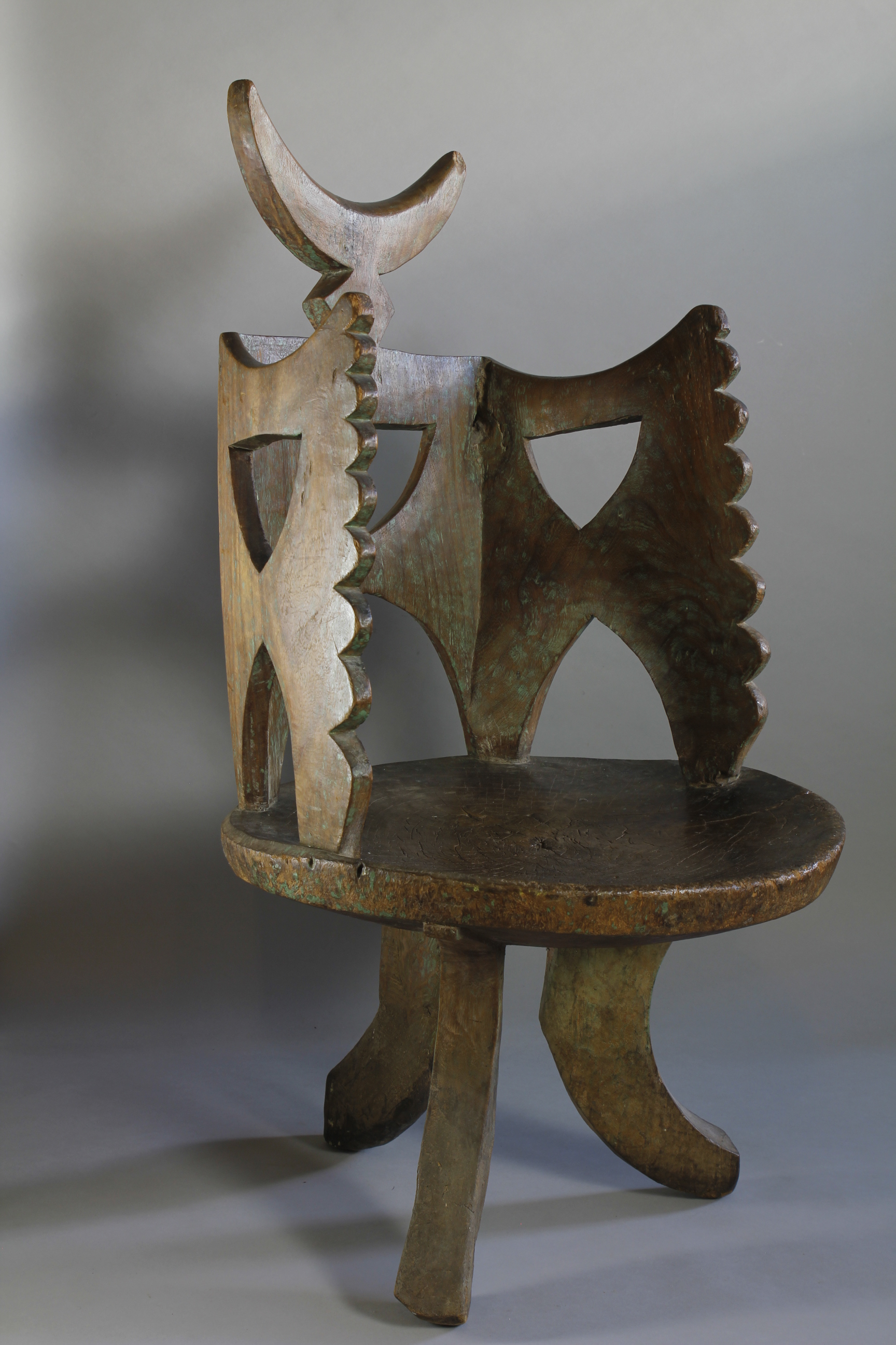 FANTASTIC VERY LARGE ETHIOPIAN THRONE