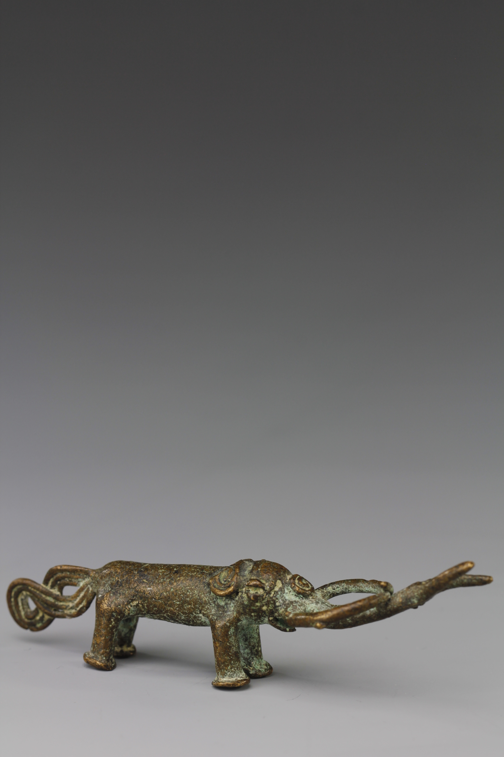 RARE ELEPHANT GOLD WEIGHT. AKAN, GHANA