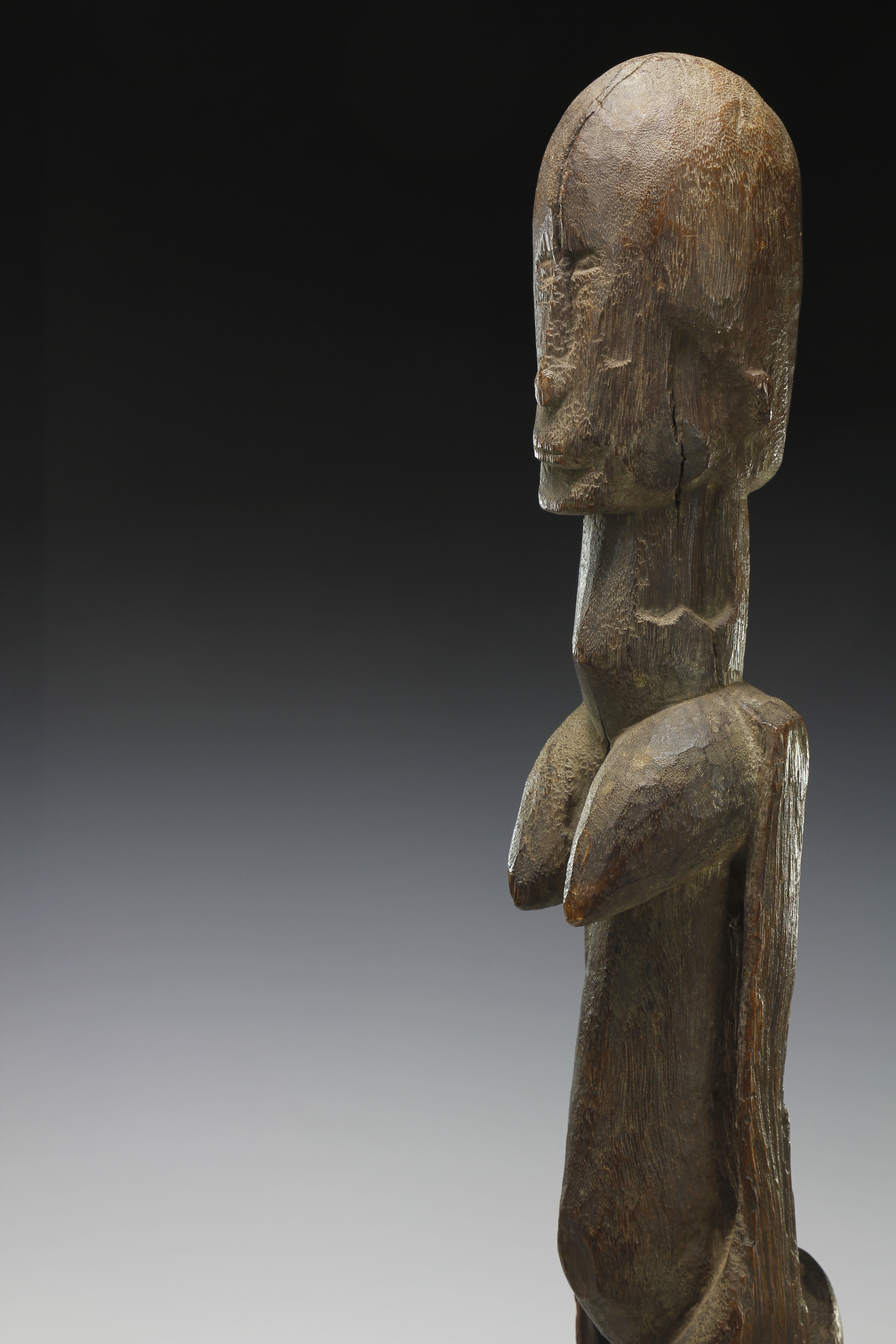 FINE TALL FEMALE FIGURE. DOGON,MALI