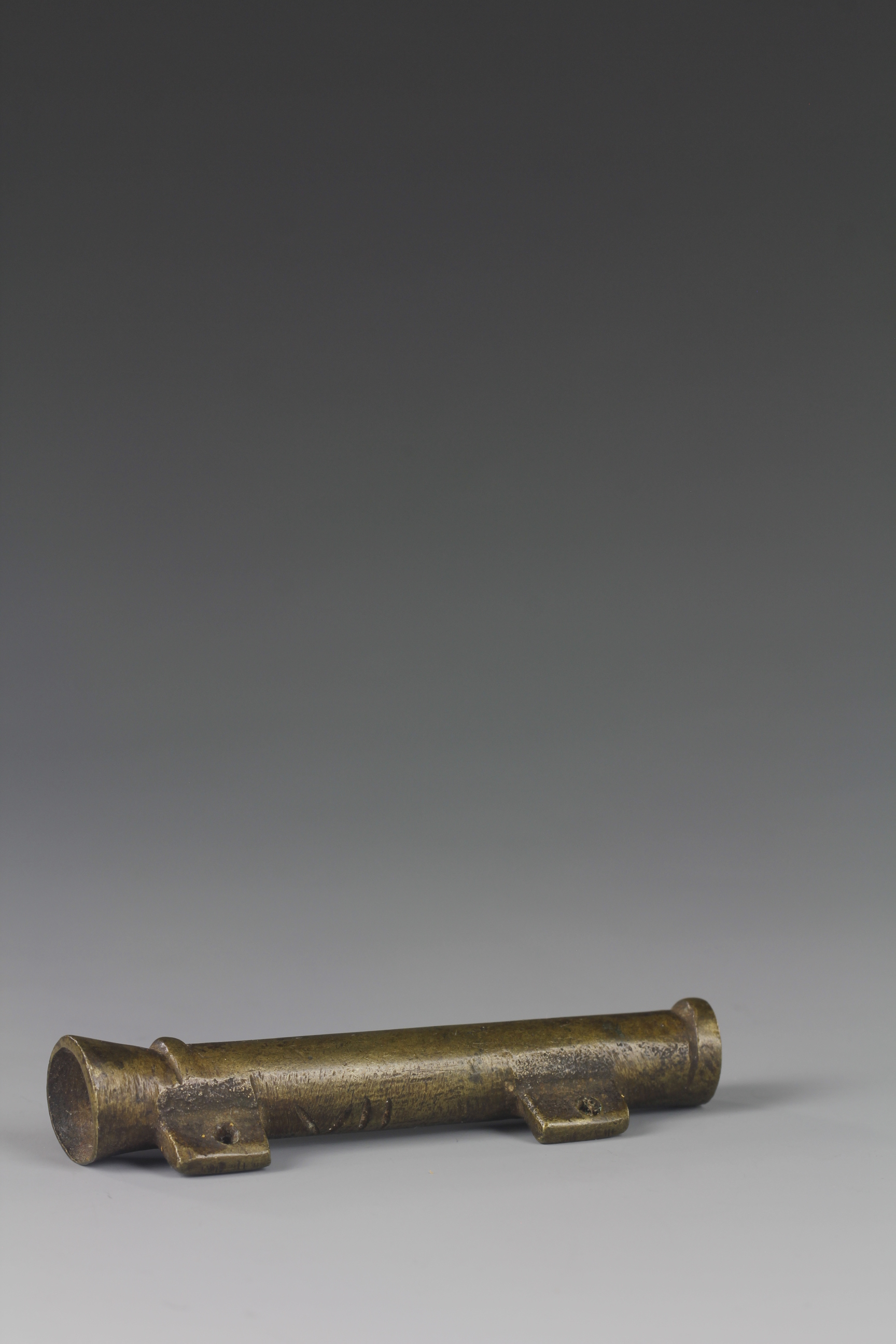 CANNON GOLD WEIGHT,18TH/19TH CENTURY. AKAN, GHANA