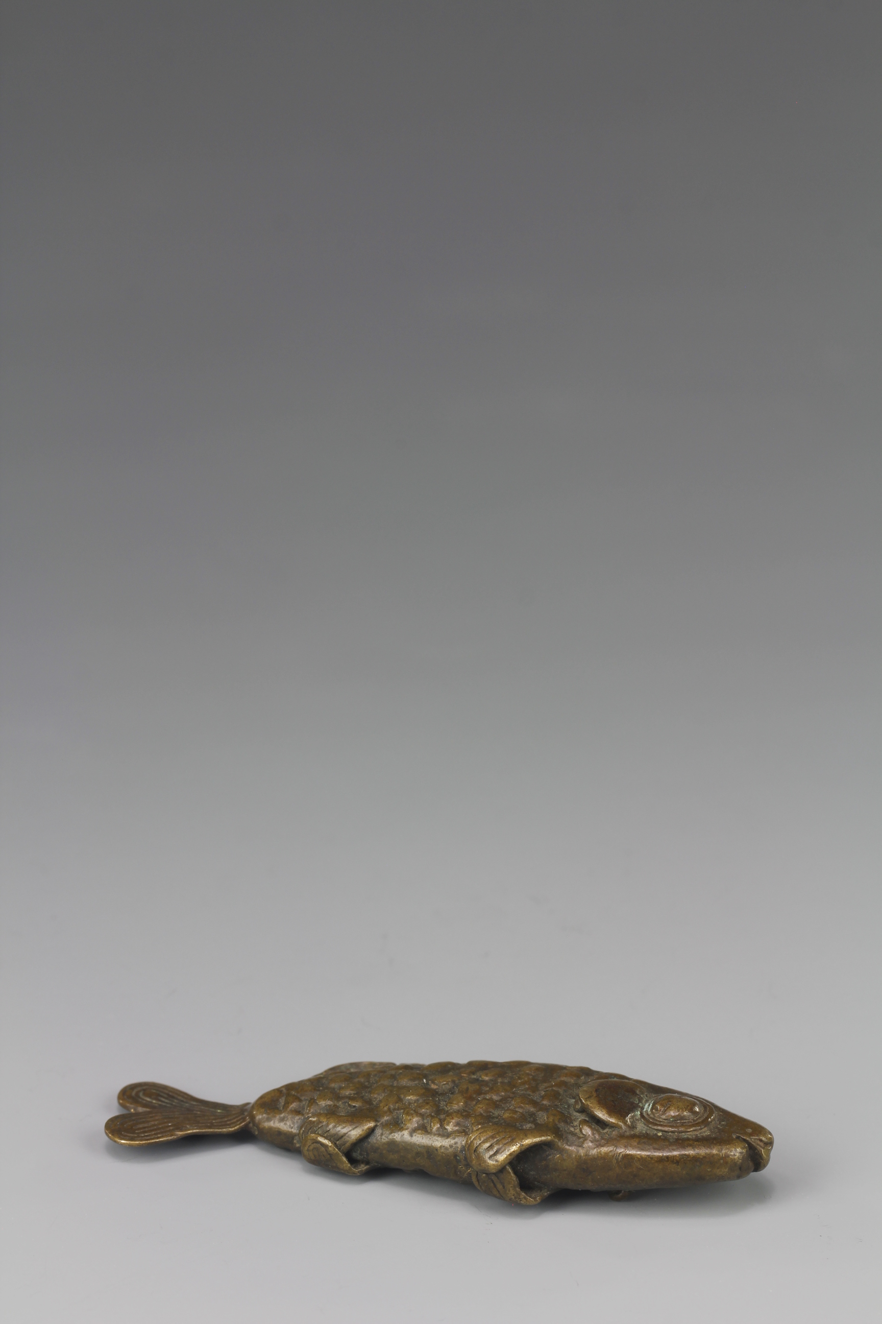 GOLD WEIGHT OF A FISH. AKAN, GHANA