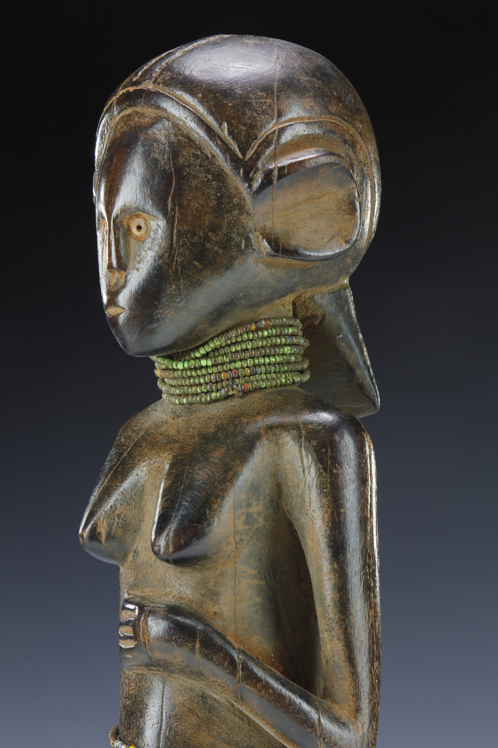 FEMALE FIGURE. ZARAMO, TANZANIA 