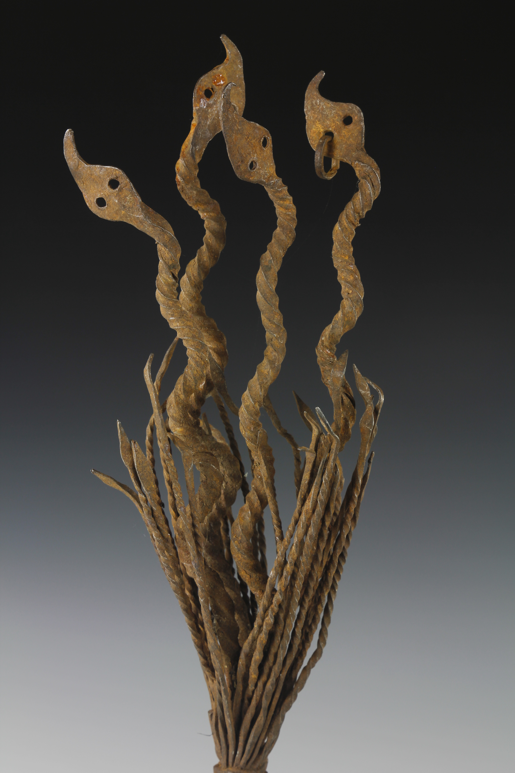 IRON 'FIRE WAND'. MUMUYE, NIGERIA