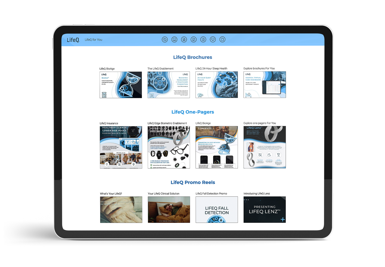 LifeQ for You. foryou.lifeq.com