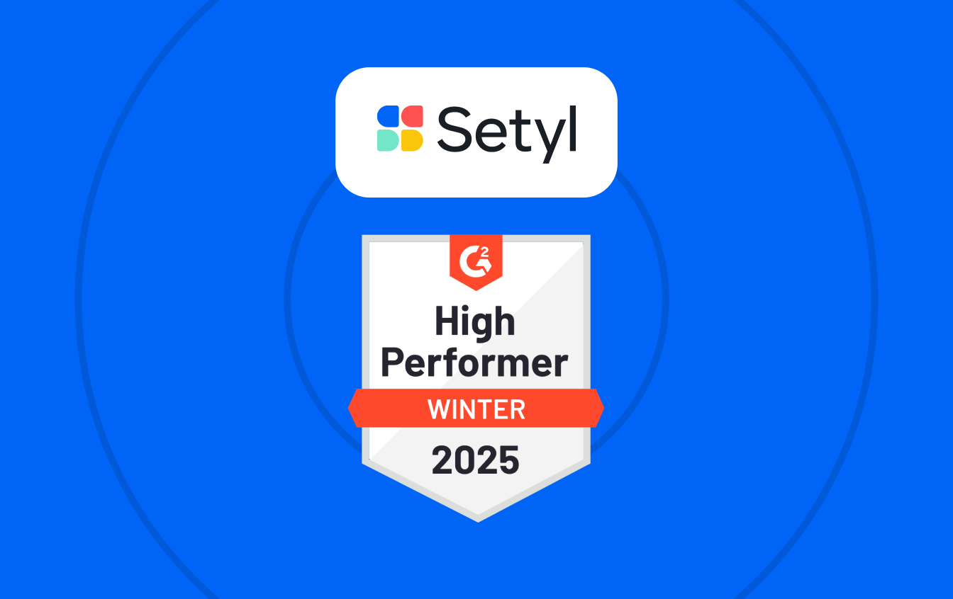 Setyl ranked High Performer for Winter 2025