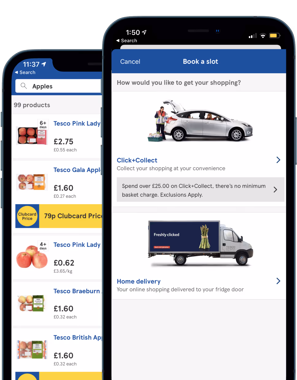 App Store Optimisation for Tesco. ASO by PixelBeard, Liverpool App Developers.
