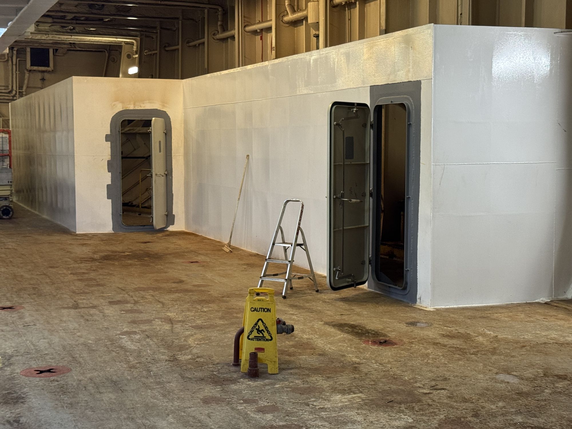 SAGA X additional car deck construction