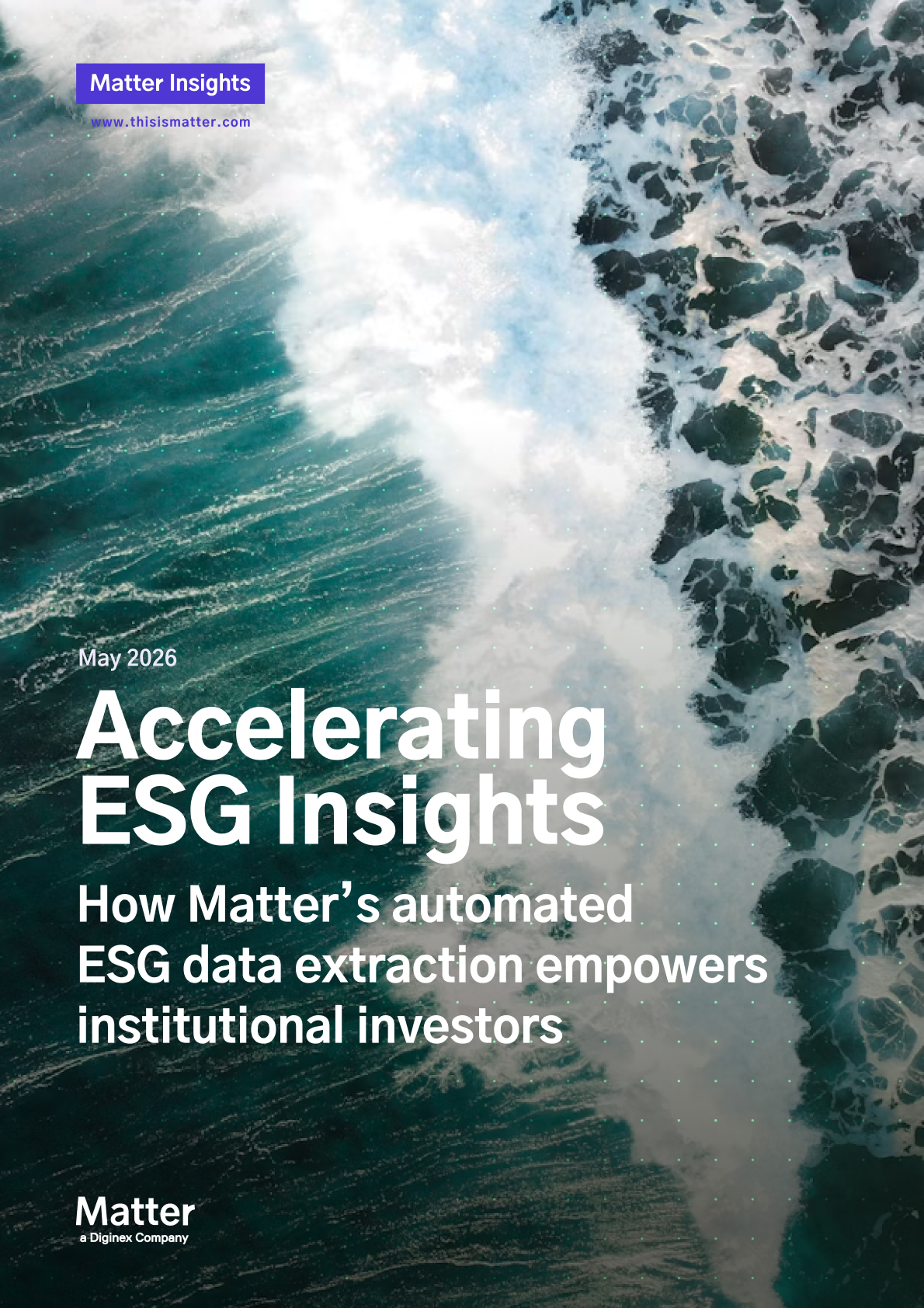 Accelerating ESG data delivery