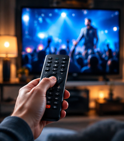 Streaming TV & Remote Control