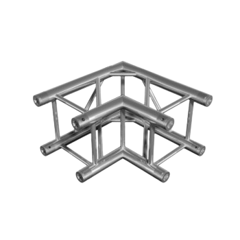 Duratruss 90° Corner (2-Way) available for dry hire from Re-Production Bristol
