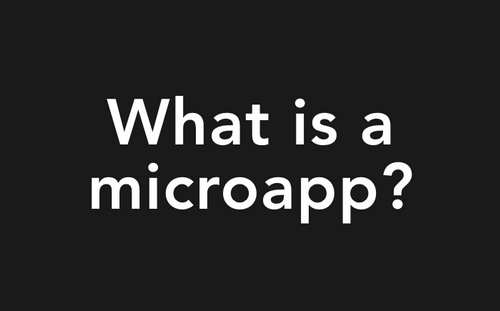 Microapp What Is a Microapp? | Tiled