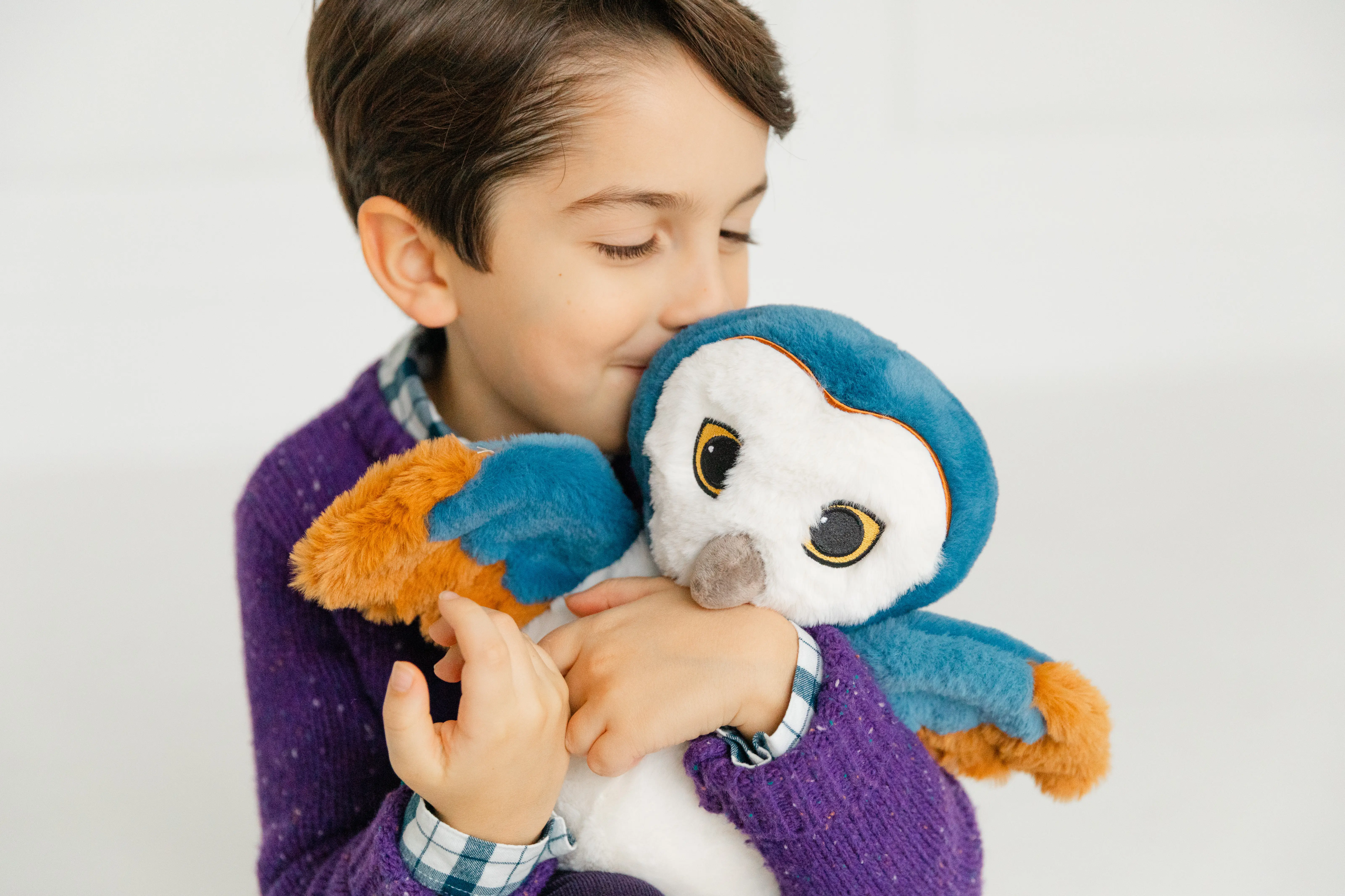 Barn Owl Night and a boy