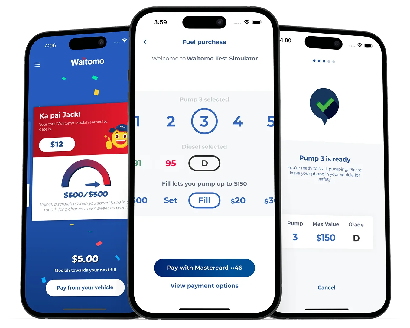 Mobile app screens displaying Re-X customer engagement features