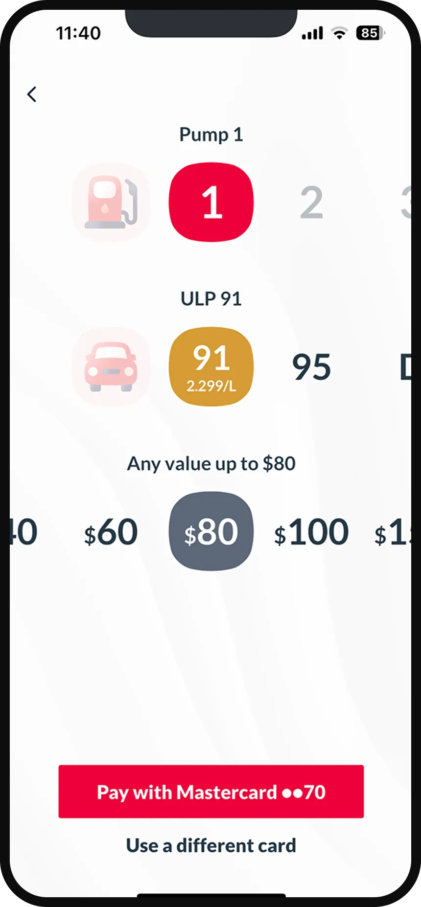 Mobile app screens displaying Re-X customer engagement features