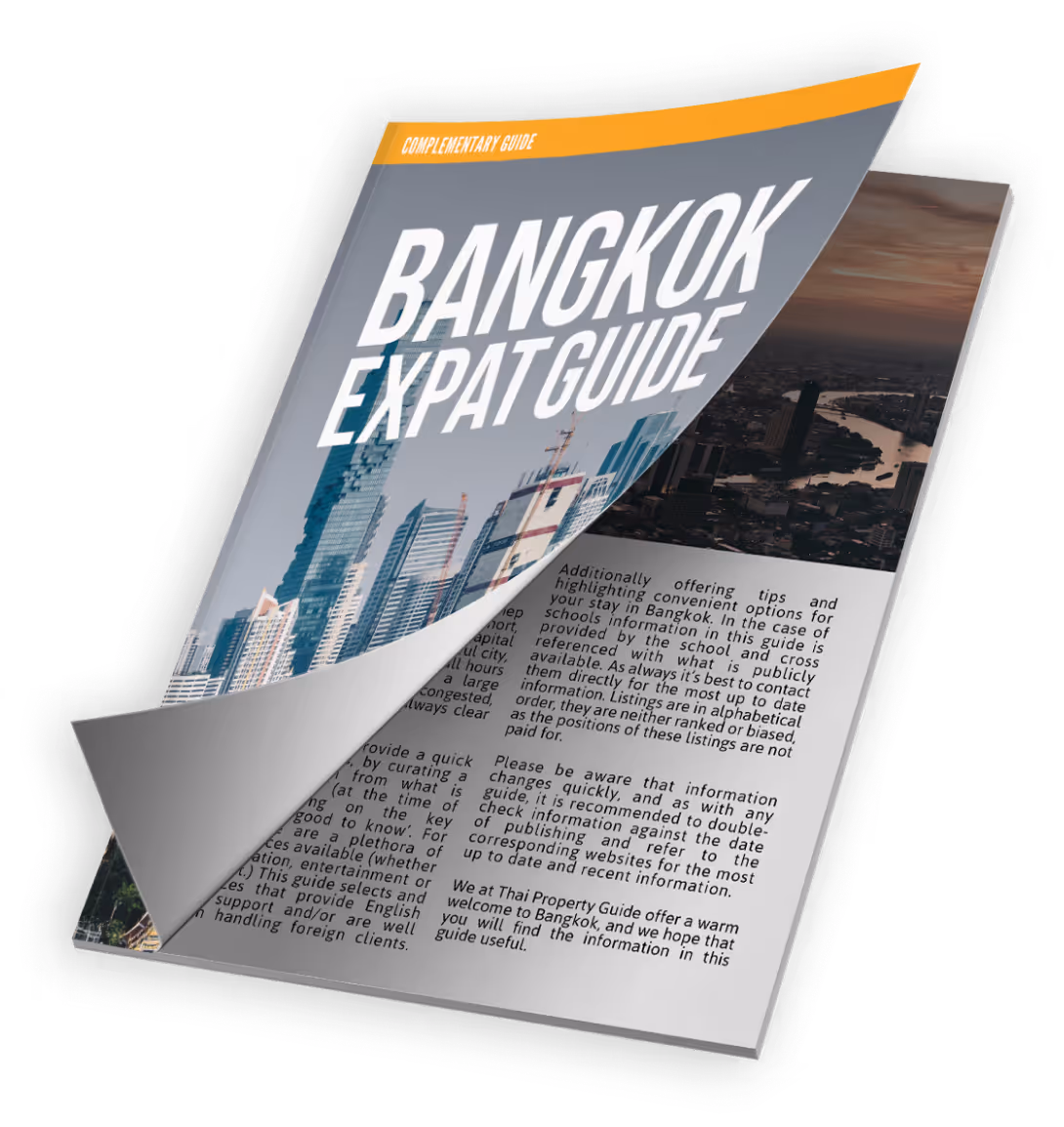 A render of Bangkok Expat Guide's printed book