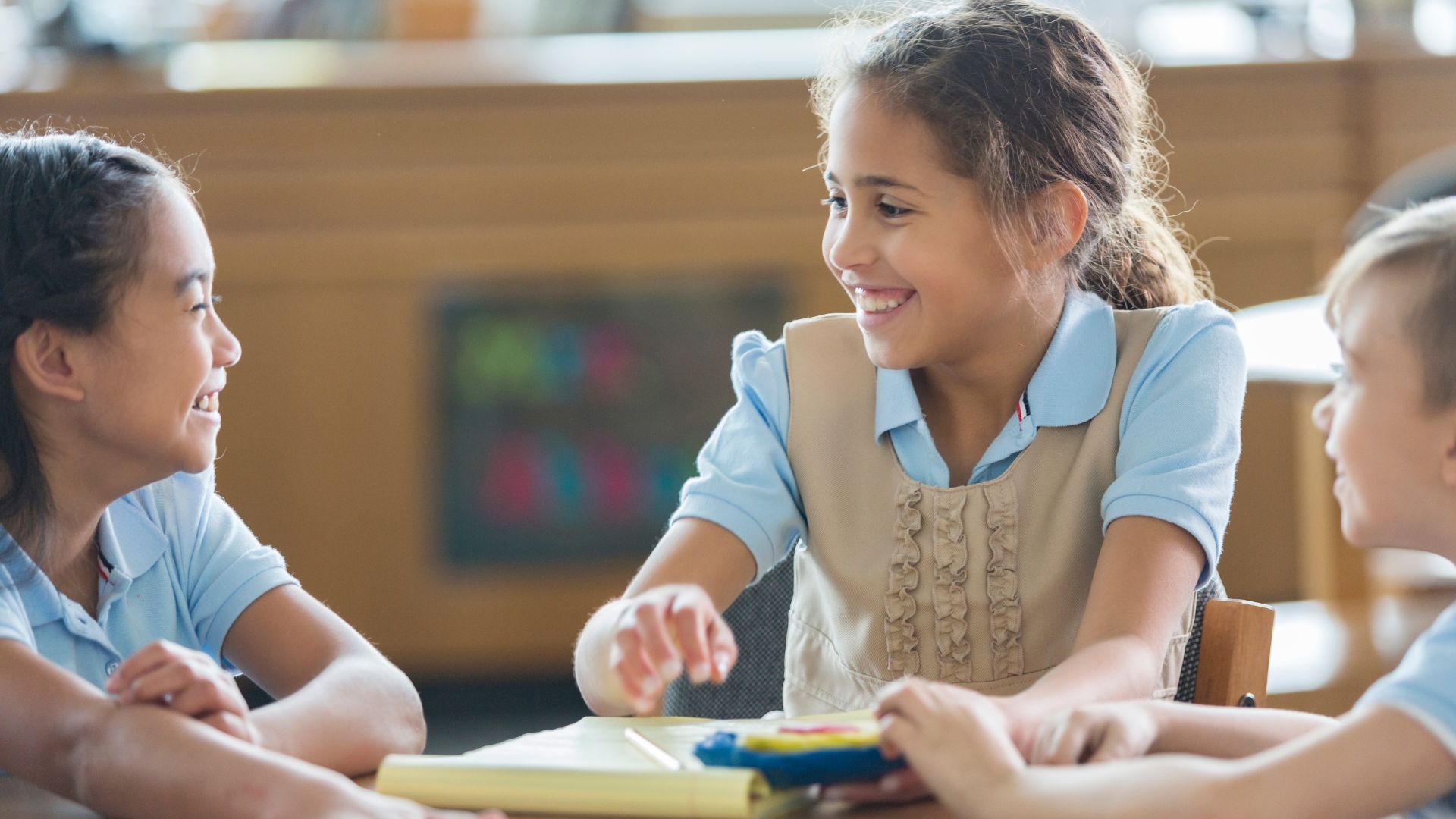 Female Student on Computer