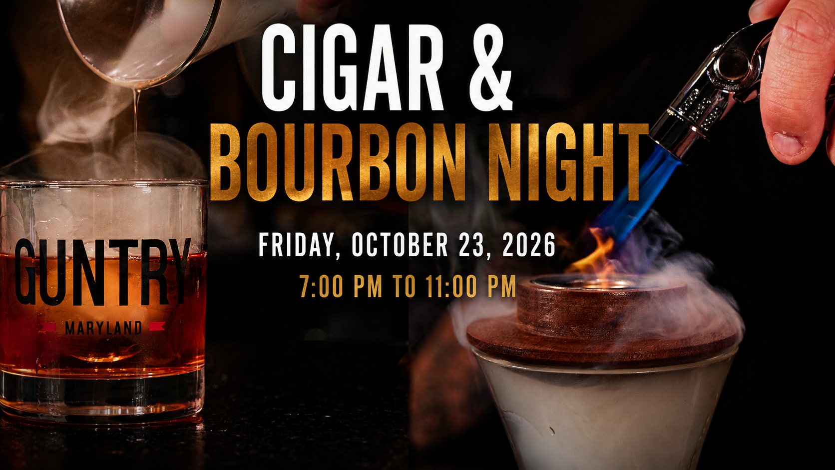 Cigar & Bourbon Night