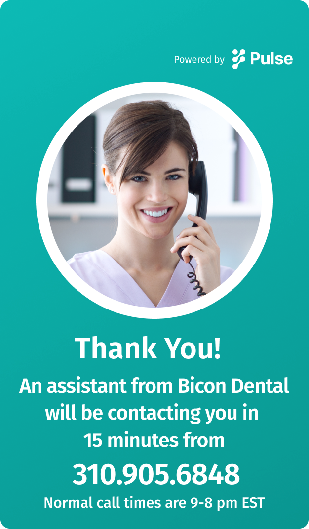 Bicon Dental Thank You Page