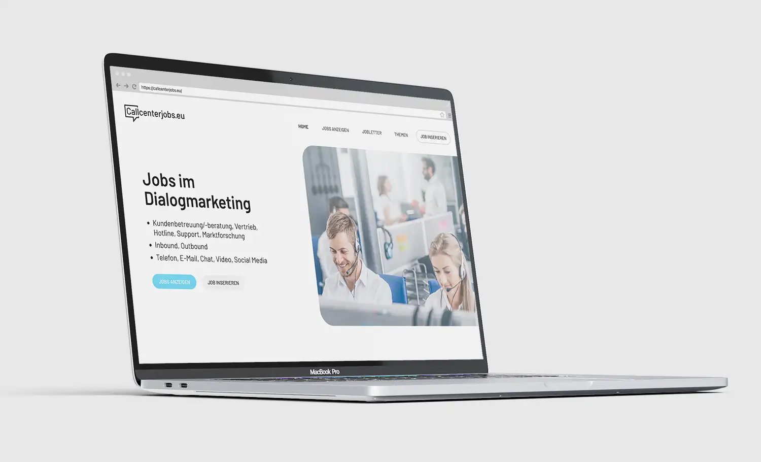 Design und Programmierung Stellenportal