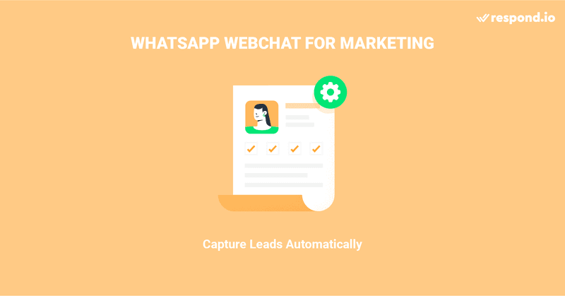 This is an image of how to use Chat Widget for Website for marketing. It eliminates the need for manual data collection, helping you to capture more leads.