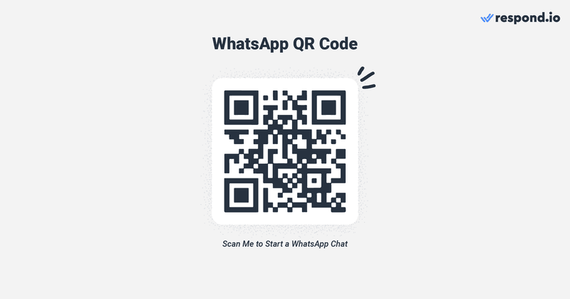 Come avviare una conversazione su Whatsapp utilizzando il codice QR di WhatsApp. I codici QR di WhatsApp sono incorporati in click to chat per Whatsapp. Aiutano a convertire il traffico offline, come quello dei negozi fisici, in contatti WhatsApp. I clienti possono semplicemente scansionare un codice QR per iniziare una conversazione su WhatsApp, senza bisogno di digitare.